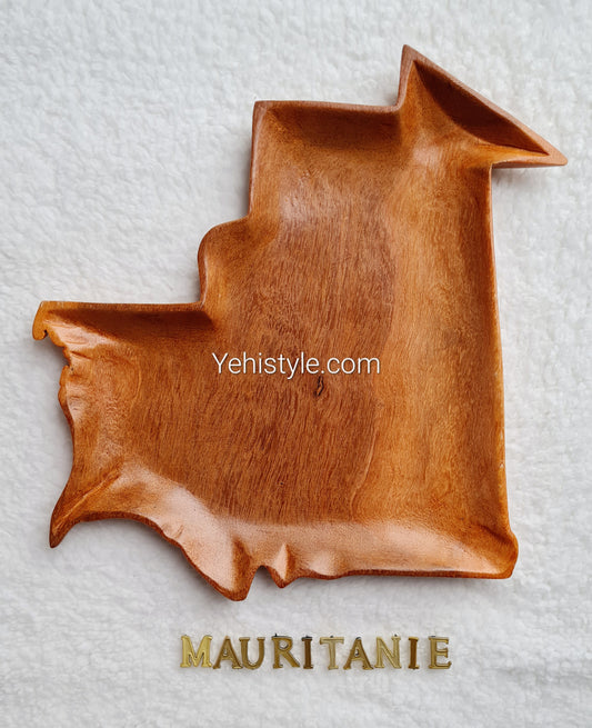Assiette en bois Mauritanie