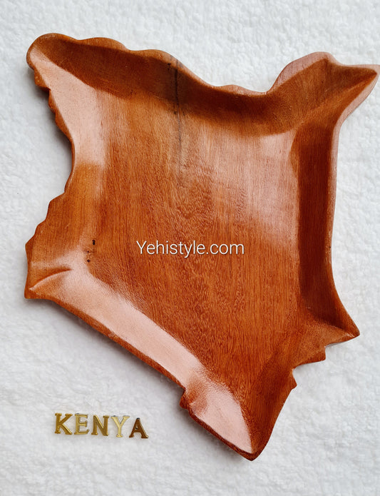 Assiette en bois Kenya