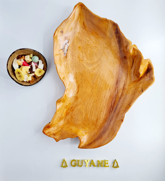 Assiette en bois Guyane