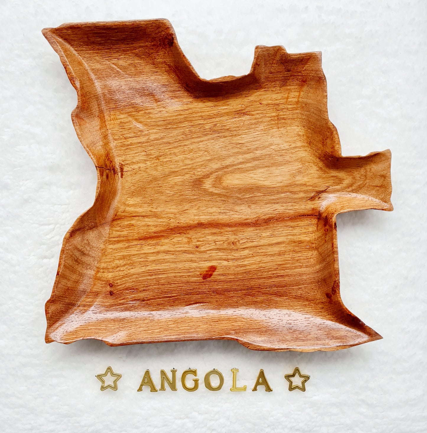Assiette en bois Angola