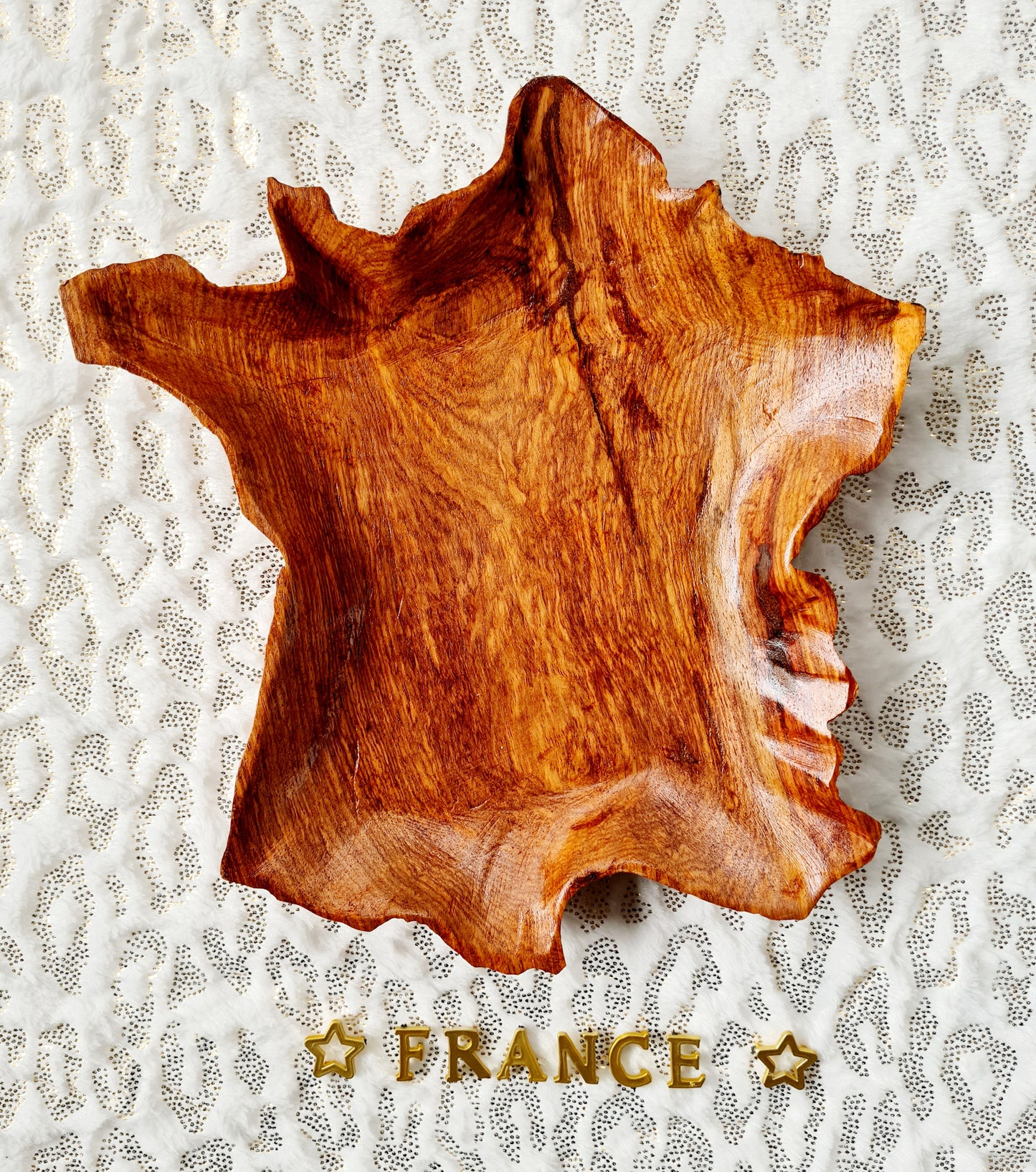 Assiette en bois France